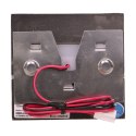 CYGNUS LED 1,2W, oprawa schodowa natynkowa, 12V DC, 100lm, 3000K, mosiądz
