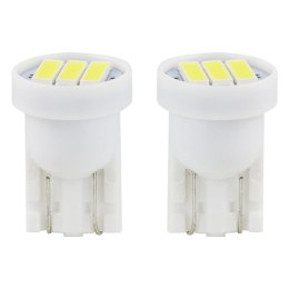 Żarówki led standard t10 w5w 3xsmd 7020 12v amio-01096