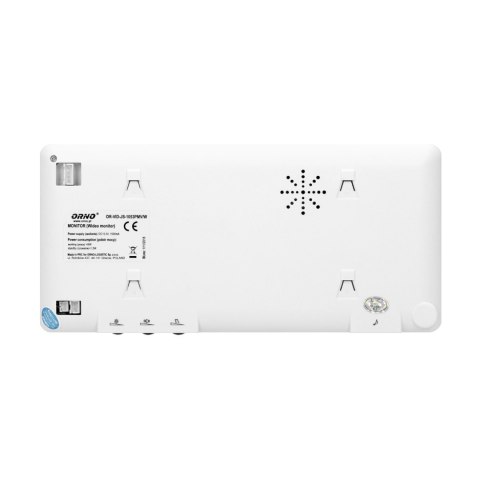Zestaw wideodomofonowy bezsłuchawkowy, kolor, 7" LCD, pin hole, pamięć, z czytnikiem breloków zbliżeniowych, biały, ARCUS RFID Zestaw wideodomofonowy bezsłuchawkowy, kolor, 7" LCD, pin hole, pamięć, z czytnikiem breloków zbliżeniowych, biały, ARCUS RFID