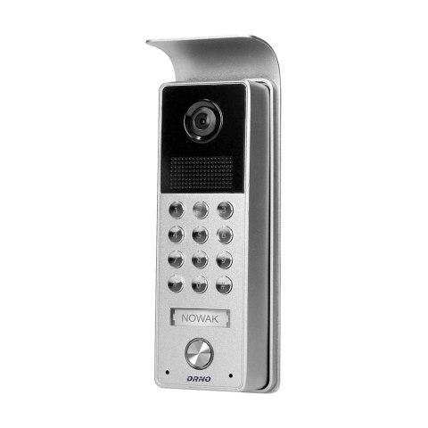Zestaw wideodomofonowy bezsłuchawkowy, kolor, LCD 7", z szyfratorem, natynkowy, biały, CERES Zestaw wideodomofonowy bezsłuchawkowy, kolor, LCD 7", z szyfratorem, natynkowy, biały, CERES