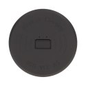 Bezprzewodowa ładowarka indukcyjna z dodatkowym portem USB, czarna