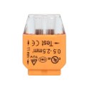Złączka instalacyjna wciskana 2-przewodowa; na drut 0,75-2,5mm?; IEC 300V/24A; 10 szt.