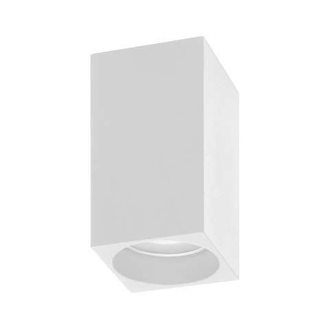BARBRA DLS GU10 downlight max 50W, IP20, kwadrat, biały, aluminium BARBRA DLS GU10 downlight max 50W, IP20, kwadrat, biały, aluminium