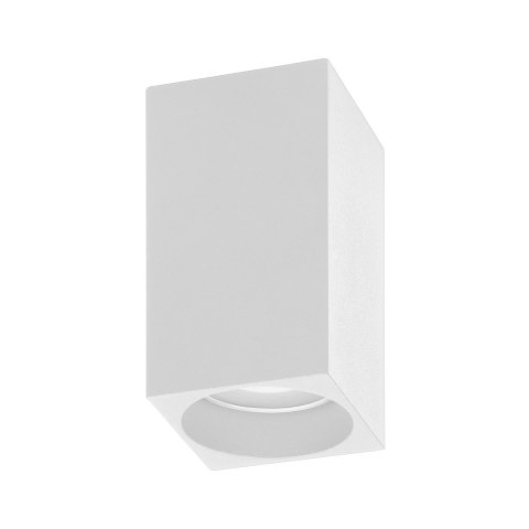 BARBRA DLS GU10 downlight max 50W, IP20, kwadrat, biały, aluminium BARBRA DLS GU10 downlight max 50W, IP20, kwadrat, biały, aluminium