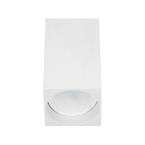 BARBRA DLS GU10 downlight max 50W, IP20, kwadrat, biały, aluminium BARBRA DLS GU10 downlight max 50W, IP20, kwadrat, biały, aluminium