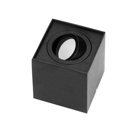CAROLIN DLS GU10 downlight max 35W, IP20, kwadrat, czarny CAROLIN DLS GU10 downlight max 35W, IP20, kwadrat, czarny