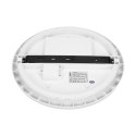 CERS LED 22W, plafon oświetleniowy, 2000lm, IP54, 4000K, poliwęglan mleczny, biały