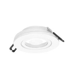DARI S ramka dekoracyjna oprawy punktowe, MR16/GU10 max 50W, okrąg, biała IP44
