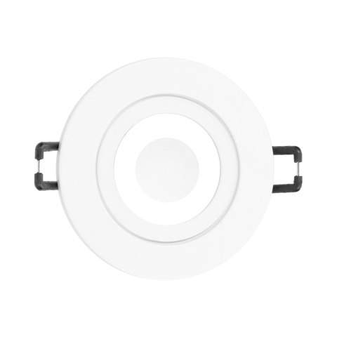 DARI S ramka dekoracyjna oprawy punktowe, MR16/GU10 max 50W, okrąg, biała IP44 DARI S ramka dekoracyjna oprawy punktowe, MR16/GU10 max 50W, okrąg, biała IP44