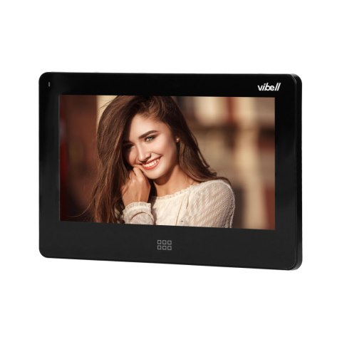 Wideo monitor bezsłuchawkowy, kolorowy, LCD 7?, do zastosowania w systemach VIBELL, dotykowy ekran, moduł pamięci, gniazdo na k Wideo monitor bezsłuchawkowy, kolorowy, LCD 7?, do zastosowania w systemach VIBELL, dotykowy ekran, moduł pamięci, gniazdo na k