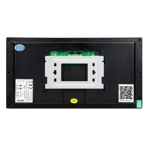 Wideo monitor bezsłuchawkowy, kolorowy, LCD 7", dotykowy, WI-FI, do zestawu APPOS, otwieranie bramy, czarny Wideo monitor bezsłuchawkowy, kolorowy, LCD 7", dotykowy, WI-FI, do zestawu APPOS, otwieranie bramy, czarny