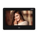 Zestaw wideodomofonowy, bezsłuchawkowy kolor, LCD 7", dotykowy, menu OSD, pamięć, gniazdo na kartę SD, DVR, sterowanie bramą, cz