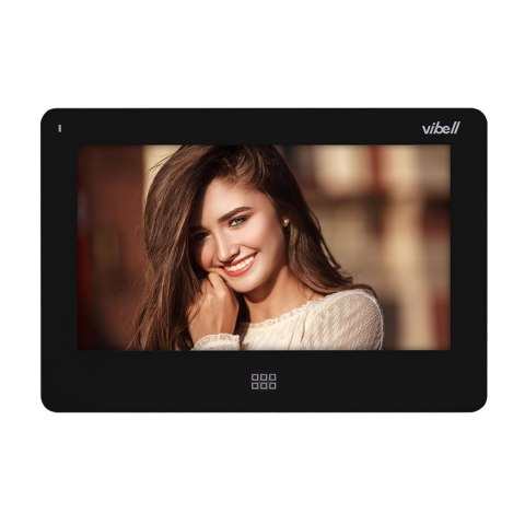 Zestaw wideodomofonowy, bezsłuchawkowy kolor, LCD 7", dotykowy, menu OSD, pamięć, gniazdo na kartę SD, DVR, sterowanie bramą, cz Zestaw wideodomofonowy, bezsłuchawkowy kolor, LCD 7", dotykowy, menu OSD, pamięć, gniazdo na kartę SD, DVR, sterowanie bramą, cz