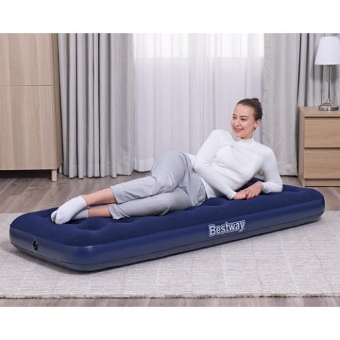 Bestway Materac pojedynczy 185x76x22cm - BESTWAY 67000 Bestway Materac pojedynczy 185x76x22cm - BESTWAY 67000