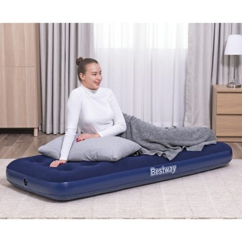 Bestway Materac pojedynczy 185x76x22cm - BESTWAY 67000 Bestway Materac pojedynczy 185x76x22cm - BESTWAY 67000