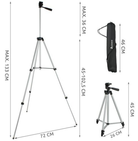 Izoxis Statyw fotograficzny do telefonu - zestaw Izoxis Statyw fotograficzny do telefonu - zestaw