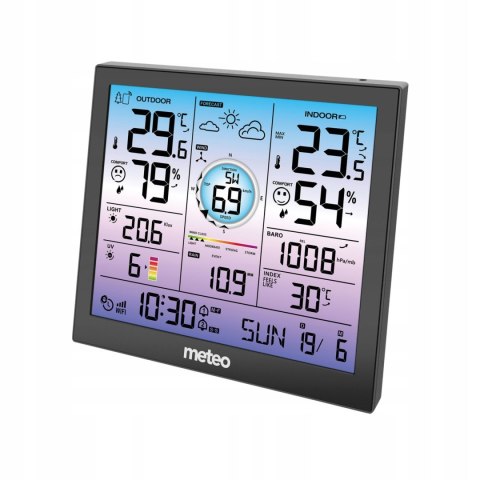 METEO Stacja Pogodowa POGODY Bezprzewodowa METEO Higrometr Barometr WIFI SP602 METEO Stacja Pogodowa POGODY Bezprzewodowa METEO Higrometr Barometr WIFI SP602