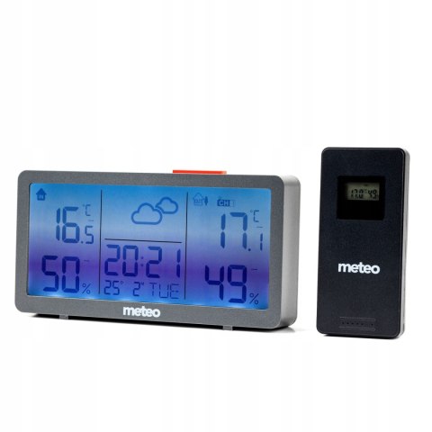 METEO Stacja pogodowa pogody METEO Higrometr Pogodynka Termometr Zegar SP203 METEO Stacja pogodowa pogody METEO Higrometr Pogodynka Termometr Zegar SP203
