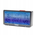 METEO Stacja pogodowa pogody METEO Higrometr Pogodynka Termometr Zegar SP203