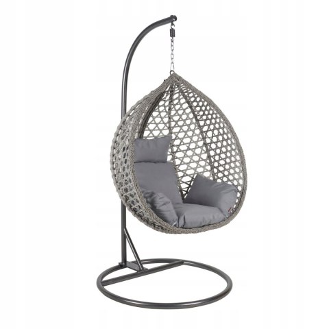 NUFORMA FOTEL WISZĄCY BUJANY OGRODOWY KOSZ HUŚTAWKA JAJO KOKON PREMIUM + PODUSZKI NUFORMA FOTEL WISZĄCY BUJANY OGRODOWY KOSZ HUŚTAWKA JAJO KOKON PREMIUM + PODUSZKI