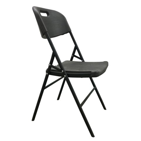 NUFORMA Krzesło Ogrodowe Cateringowe Składane 45x57x83cm Krzesło Bankietowe Czarne NUFORMA Krzesło Ogrodowe Cateringowe Składane 45x57x83cm Krzesło Bankietowe Czarne