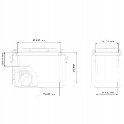 WEBBER LODÓWKA KOMPRESOROWA ZAMRAŻARKA TURYSTYCZNA SAMOCHODOWA 12V/230V 32L SMART WEBBER LODÓWKA KOMPRESOROWA ZAMRAŻARKA TURYSTYCZNA SAMOCHODOWA 12V/230V 32L SMART