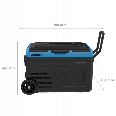 WEBBER LODÓWKA KOMPRESOROWA ZAMRAŻARKA TURYSTYCZNA SAMOCHODOWA 12V/230V 40L SMART WEBBER LODÓWKA KOMPRESOROWA ZAMRAŻARKA TURYSTYCZNA SAMOCHODOWA 12V/230V 40L SMART
