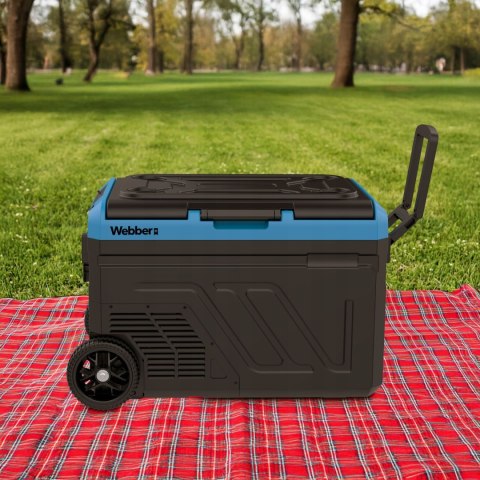 WEBBER LODÓWKA KOMPRESOROWA ZAMRAŻARKA TURYSTYCZNA SAMOCHODOWA 12V/230V 40L SMART WEBBER LODÓWKA KOMPRESOROWA ZAMRAŻARKA TURYSTYCZNA SAMOCHODOWA 12V/230V 40L SMART