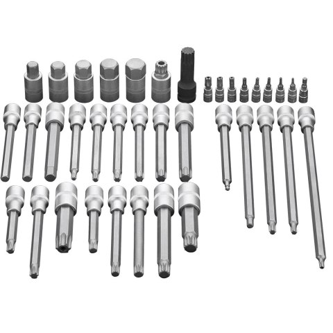 Bity Torx 1/2", zestaw 38 szt. Bity Torx 1/2", zestaw 38 szt.