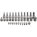Bity Torx 3/8", zestaw 34 szt.