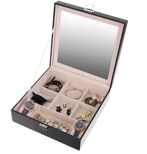 Beautylushh Kuferek na biżuterię - czarny Beautylushh Beautylushh Kuferek na biżuterię - czarny Beautylushh