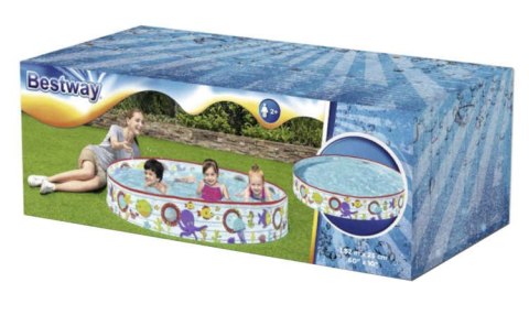 Bestway Basen rozporowy dla dzieci 152x25cm BESTWAY 55029 Bestway Basen rozporowy dla dzieci 152x25cm BESTWAY 55029