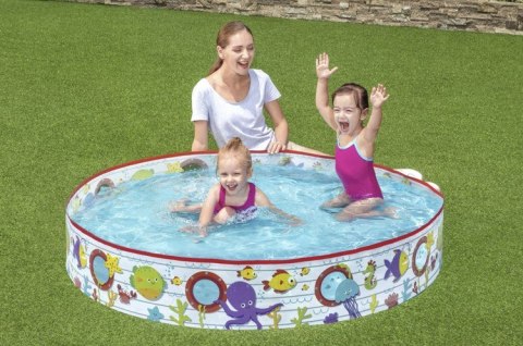 Bestway Basen rozporowy dla dzieci 152x25cm BESTWAY 55029 Bestway Basen rozporowy dla dzieci 152x25cm BESTWAY 55029