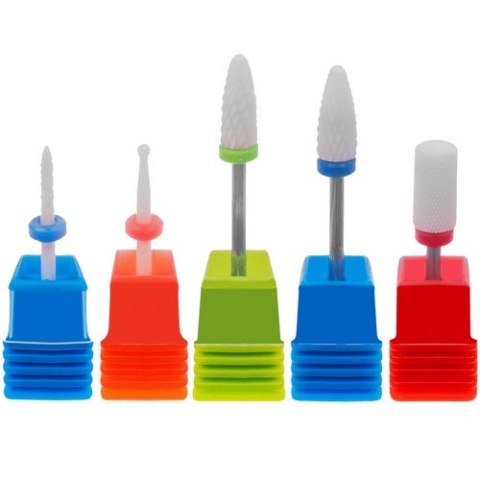 Iso Trade Frezy ceramiczne - zestaw 5szt. Iso Trade Frezy ceramiczne - zestaw 5szt.