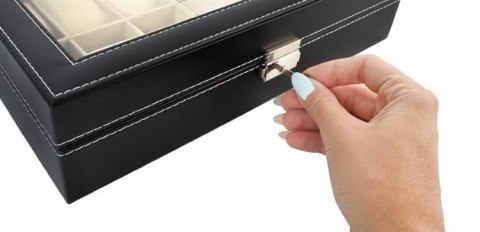 Iso Trade Organizer na zegarki i okulary czarny Iso Trade Organizer na zegarki i okulary czarny