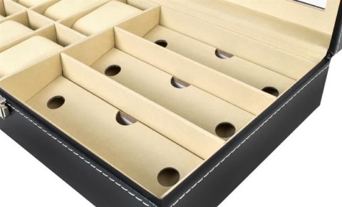 Iso Trade Organizer na zegarki i okulary czarny Iso Trade Organizer na zegarki i okulary czarny