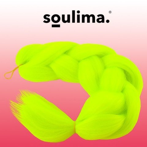 Soulima Włosy syntetyczne warkoczyki - neonowe Soulima Włosy syntetyczne warkoczyki - neonowe