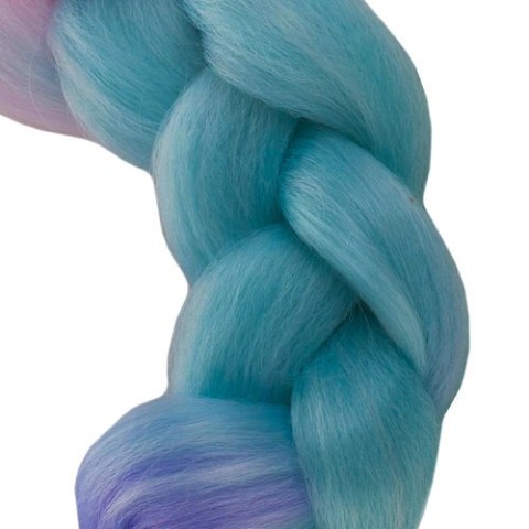 Soulima Włosy syntetyczne warkoczyki ombre róż/ni/f W10341 Soulima Włosy syntetyczne warkoczyki ombre róż/ni/f W10341