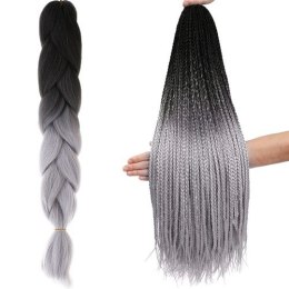 Soulima Włosy syntetyczne warkoczyki ombre sz/sz W10345
