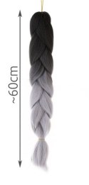 Soulima Włosy syntetyczne warkoczyki ombre sz/sz W10345