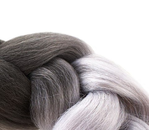 Soulima Włosy syntetyczne warkoczyki ombre sz/sz W10345 Soulima Włosy syntetyczne warkoczyki ombre sz/sz W10345