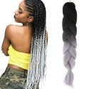 Soulima Włosy syntetyczne warkoczyki ombre sz/sz W10345