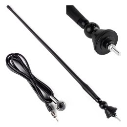Antena samochodowa 34 cm 5 mm adapter ant02 amio-01049