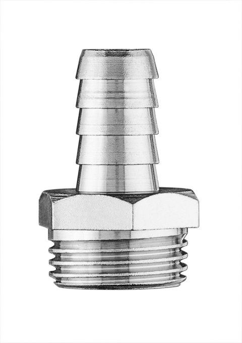 Złącze do węża 12 mm z gwintem zewnętrznym 1/2" Złącze do węża 12 mm z gwintem zewnętrznym 1/2"