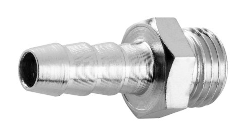 Złącze do węża 8 mm z gwintem zewnętrznym 1/4" Złącze do węża 8 mm z gwintem zewnętrznym 1/4"