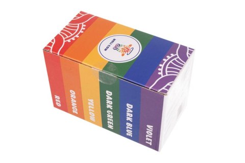 Holi Cow Kolorowy proszek Holi- zestaw 6x100g Holi Cow Kolorowy proszek Holi- zestaw 6x100g
