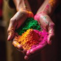 Holi Cow Kolorowy proszek Holi- zestaw 6x100g