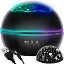 Izoxis Lampka nocna z projektorem- czarna LP16857