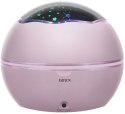 Izoxis Lampka nocna z projektorem- różowa LP16859