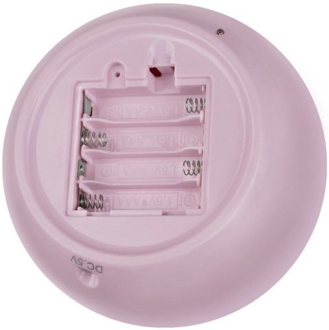 Izoxis Lampka nocna z projektorem- różowa LP16859 Izoxis Lampka nocna z projektorem- różowa LP16859